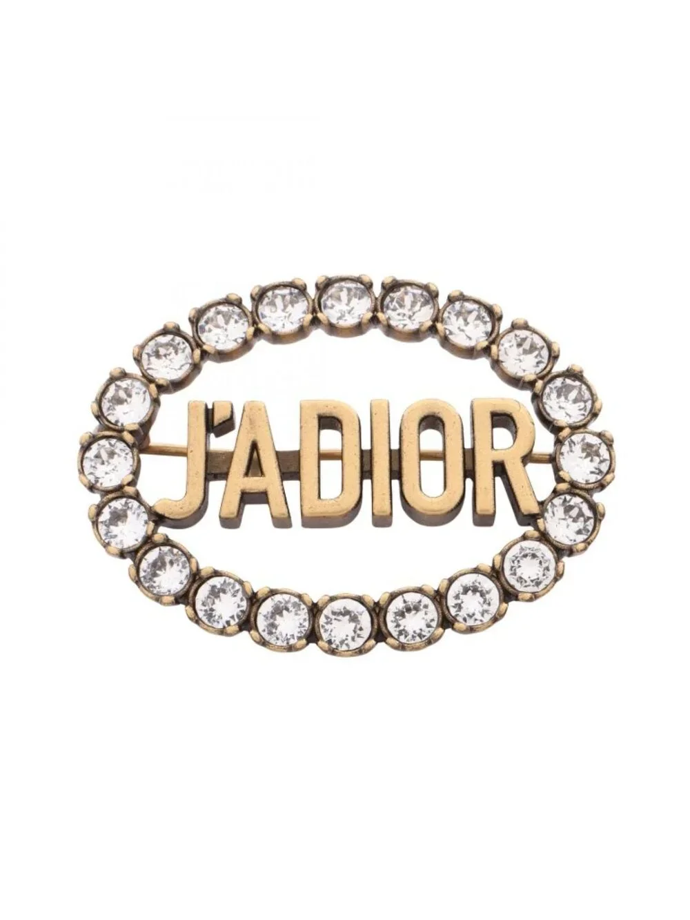 Dior Brooch J'adior Gold